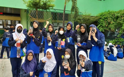 Pelajar SMP Muhammadiyah 36 Jakarta Peduli Lingkungan Hidup